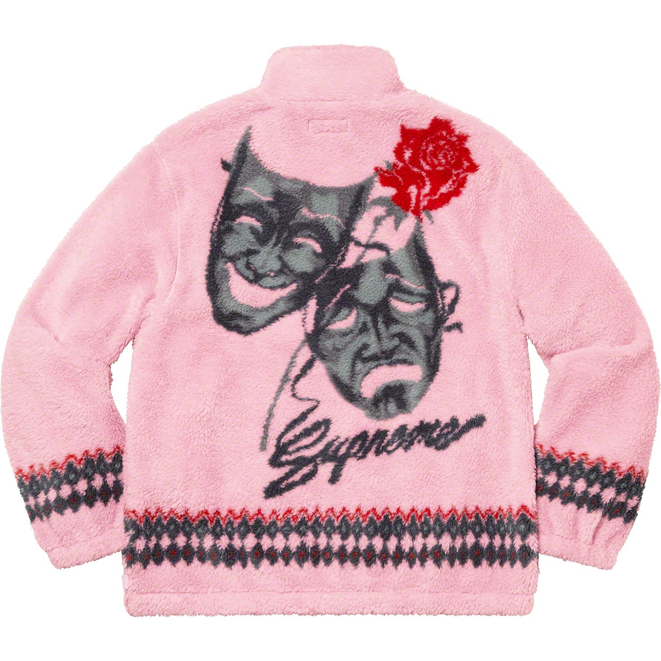 Drama Mask Fleece Jacket view 13